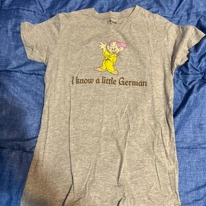 Disney Gray T-Shirt with Logo